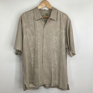 Men's Tommy Bahama 100% silk Hawaiian Camp Shirt large